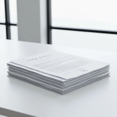 Documents and legal papers related to wildlife protection legislation, on a clean desk background, no text, no words, no typography, 8K, natural lighting