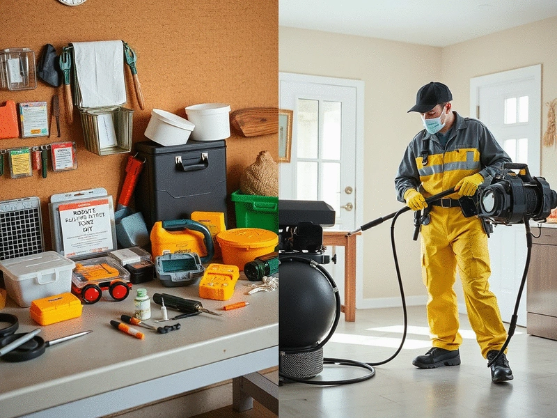 Comparing DIY Rodent Control vs. Professional Treatments in Sheffield